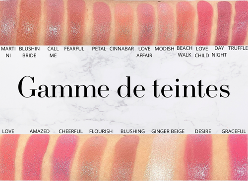 Blush Stick Crémeux Hydratant MS Nova - 20 choix de couleurs